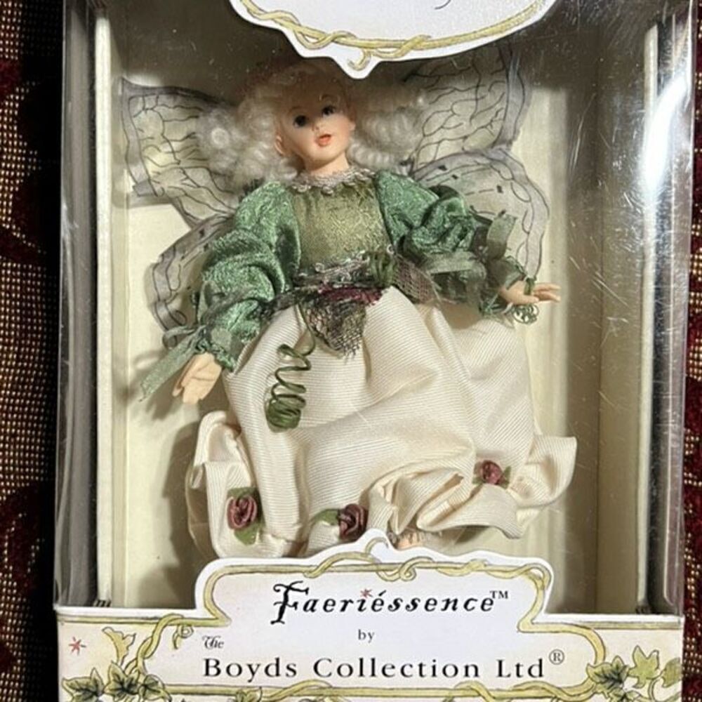 Fairiessence by Boyd's Faerie Whispers Willow Faerieflutter #73201 with Stand